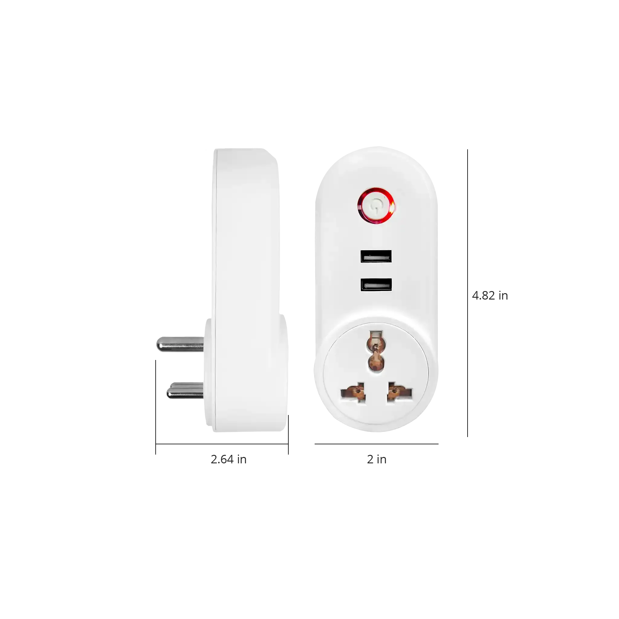 16A Universal Smart Plug 3Pin