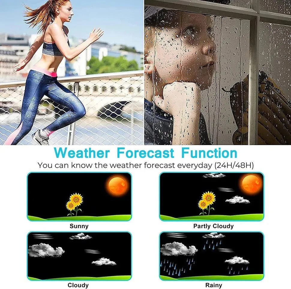 20-In-1 Wi-Fi Weather Station with Digital Display for Temperature, Humidity, Wind Speed Direction, Rainfall