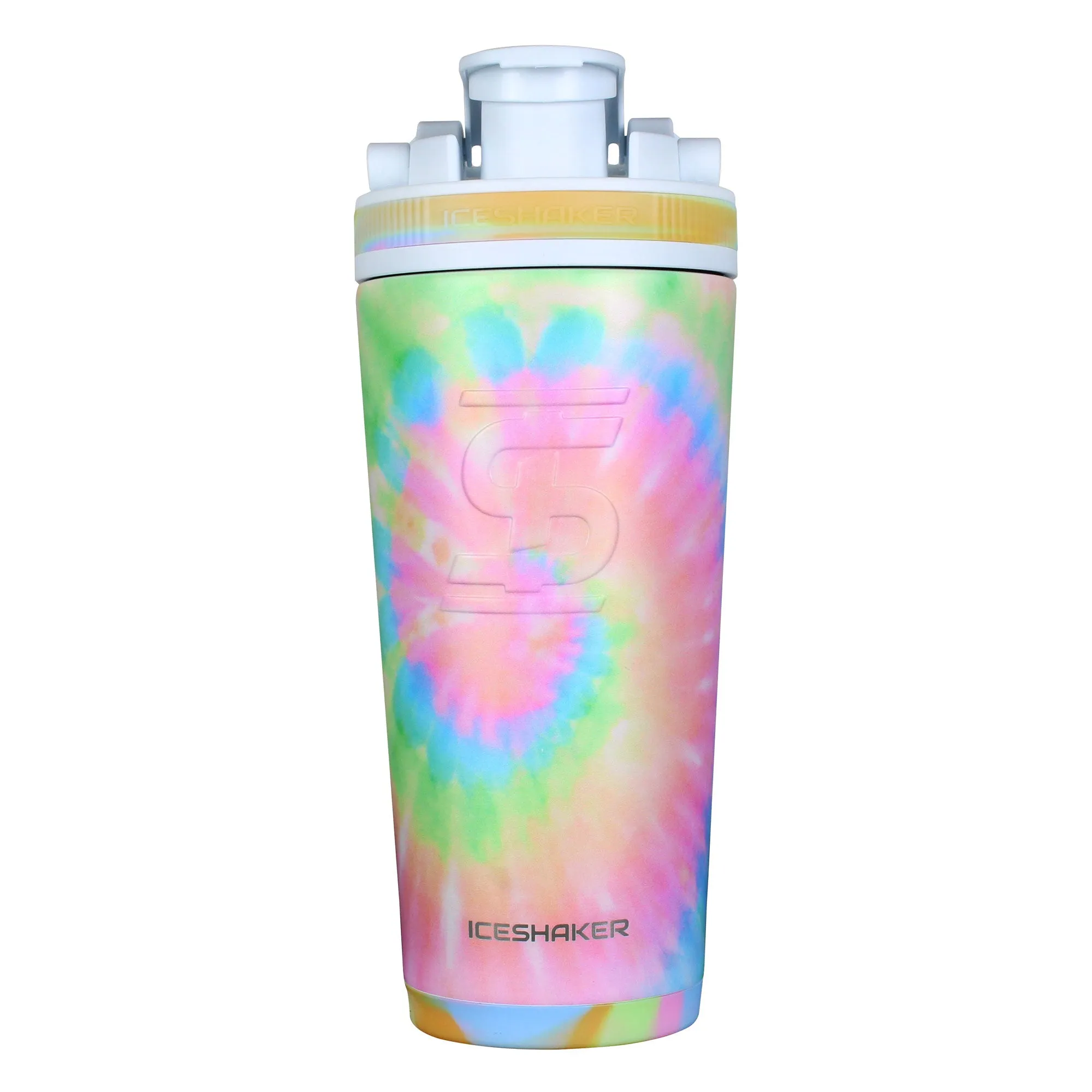 26oz Ice Shaker - Cotton Candy Tie Dye