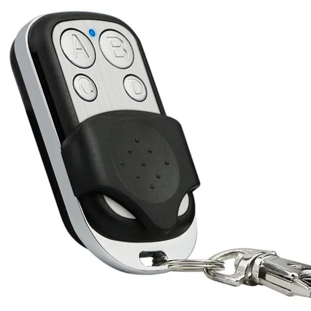 433MHz Remote Control 4CH Car Key Garage Door Gate Opener Remote Control Duplicator Universal