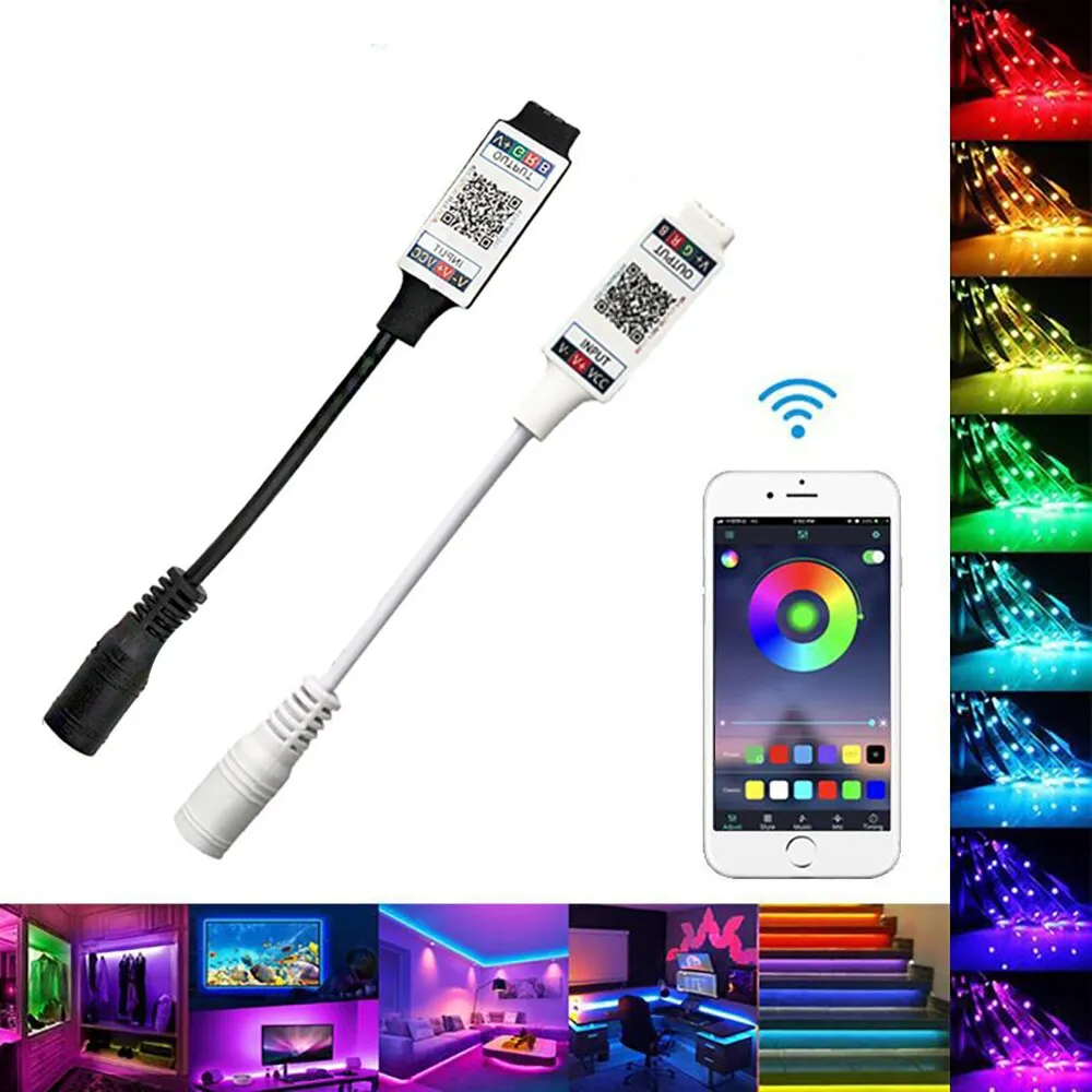 5v-24v LED RGB Bluetooth Controller for LED Strip 5050 3528 2835