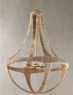 Abaca Panache Beach House Chandelier