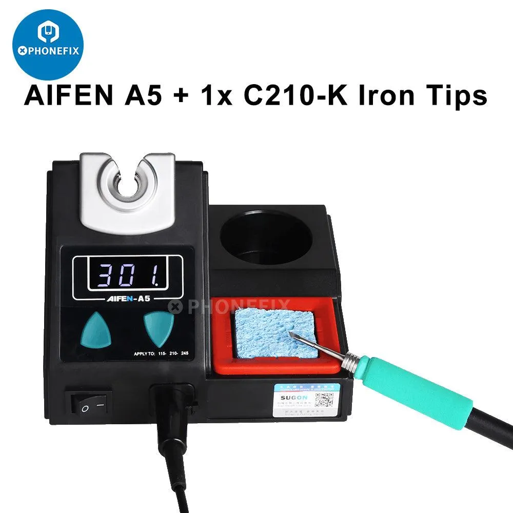 AIFEN A5 BGA Soldering Rework Station With C210 C245 C115 Handle