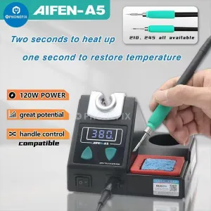 AIFEN A5 BGA Soldering Rework Station With C210 C245 C115 Handle