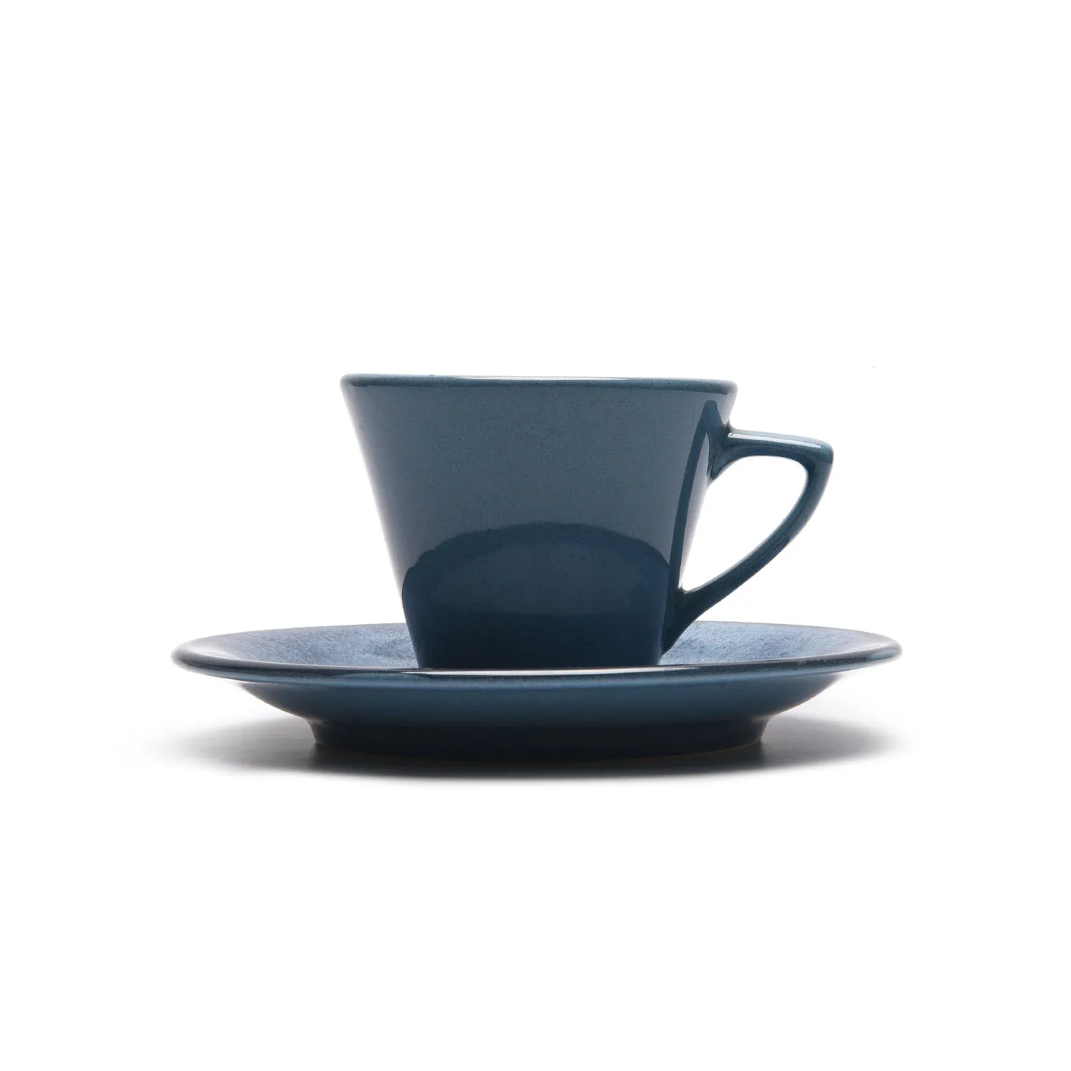 Arden Porcelain Organic Tea Set Of 6Pcs Blue