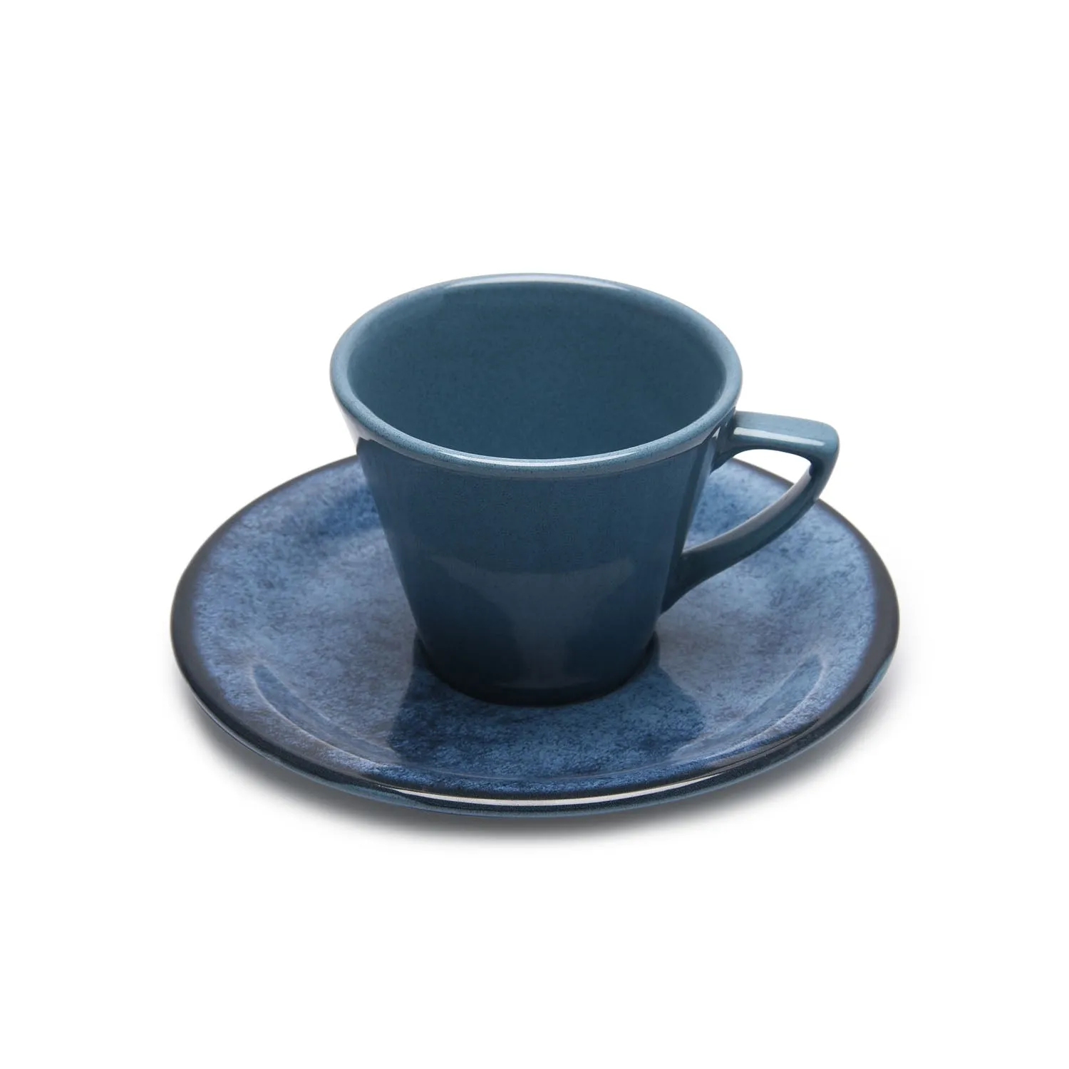 Arden Porcelain Organic Tea Set Of 6Pcs Blue