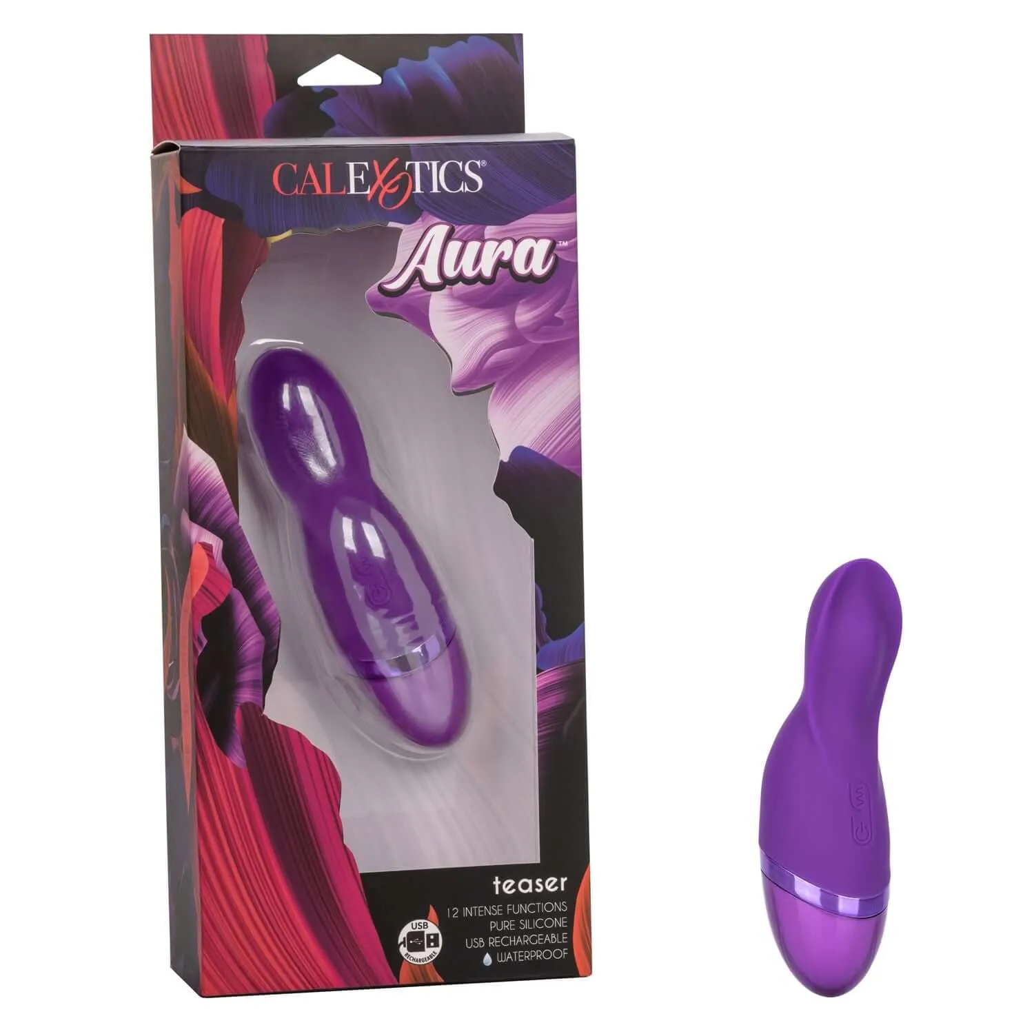 Aura Teaser Mini Massager Purple Vibrator