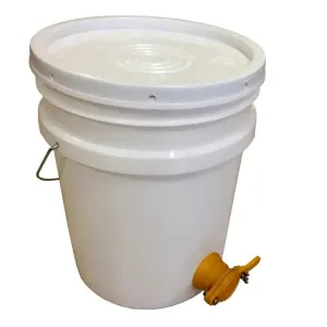 Beekeeping Supplies 20 Litre Honey Bucket   Valve   Strainer (Bee Keeping Equipment)