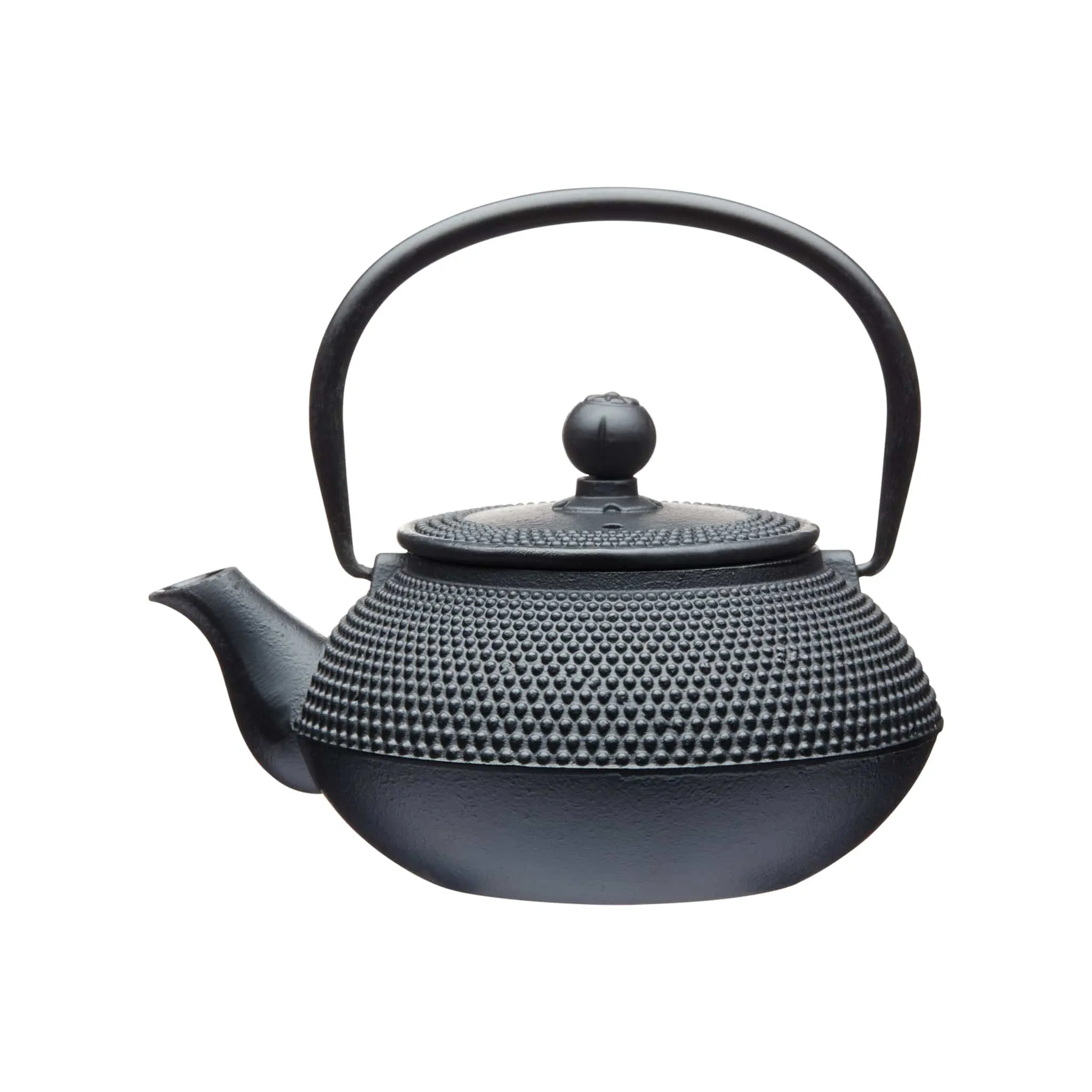 Black Cast Iron Teapot, 600ml