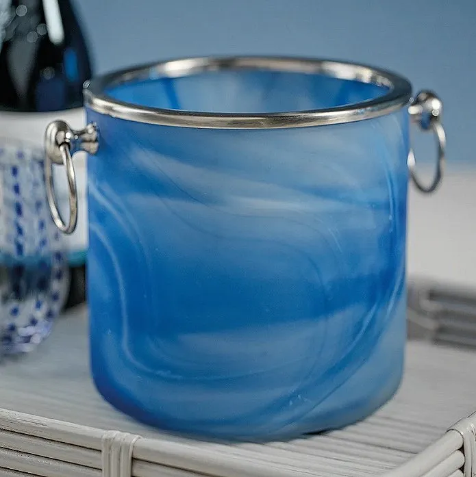 Blue Waves Compact Bar Ice Bucket