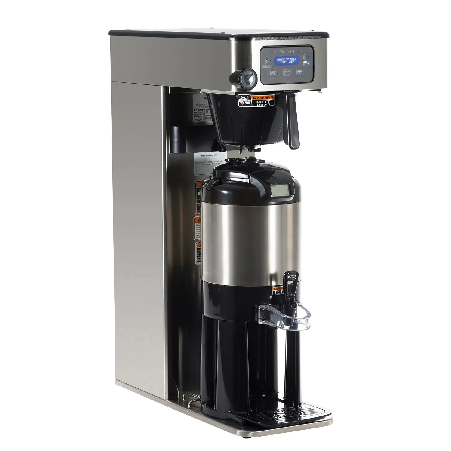 BUNN ITCB-DV-HV Tea & Coffee Brewer