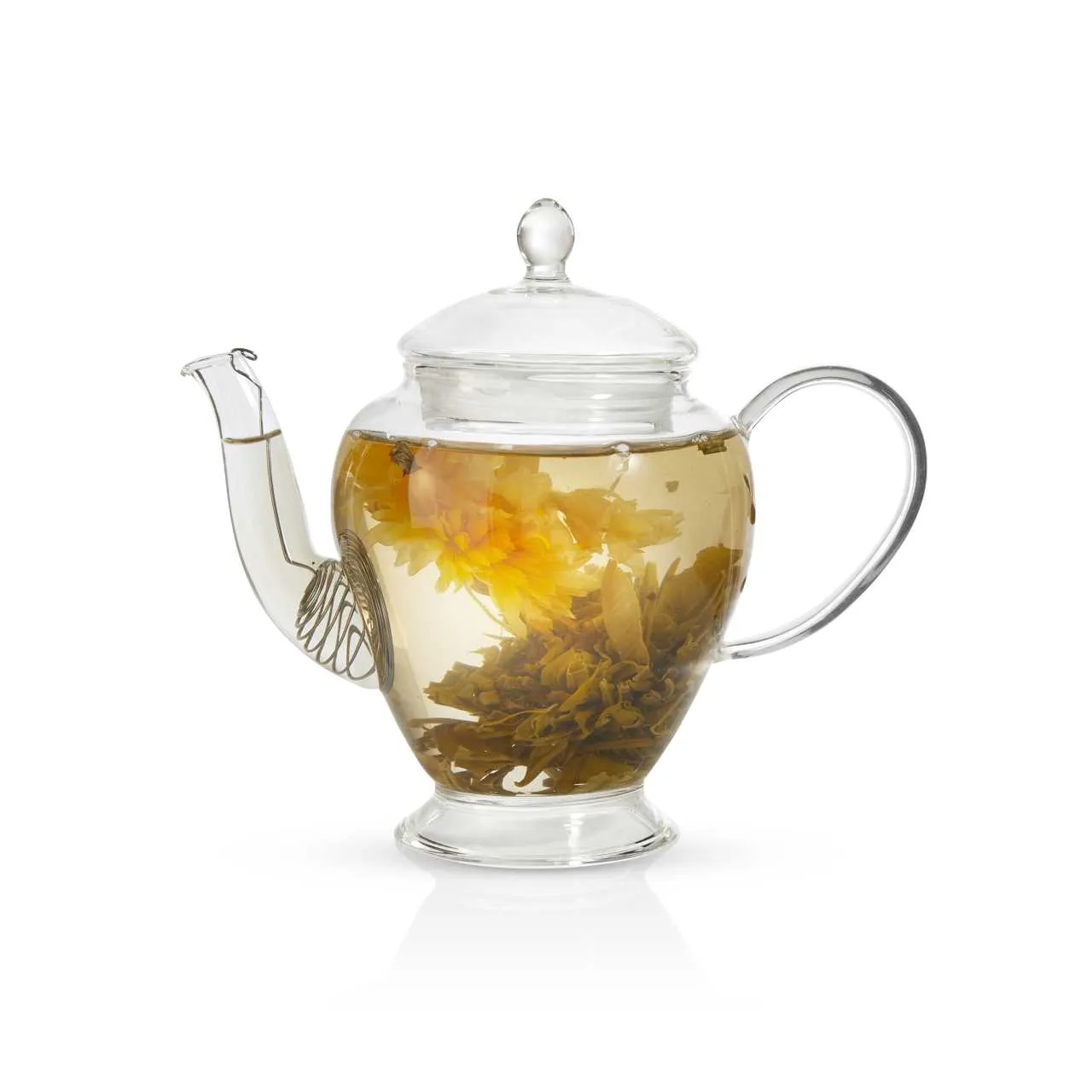 Classic Glass Teapot With Coil Infuser - 450ml