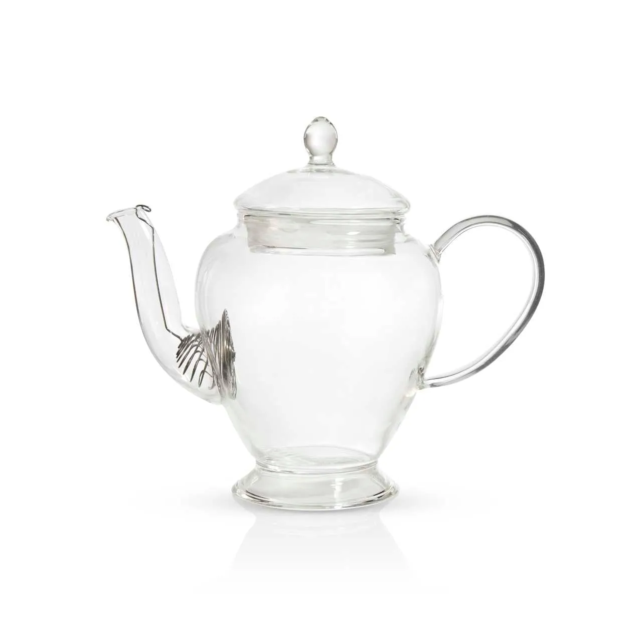 Classic Glass Teapot With Coil Infuser - 450ml