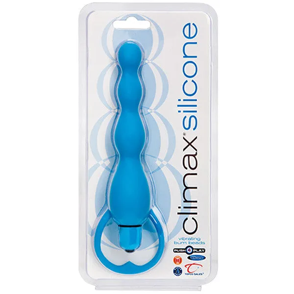 CLIMAX SILICONE VIBRATING BUM BEADS