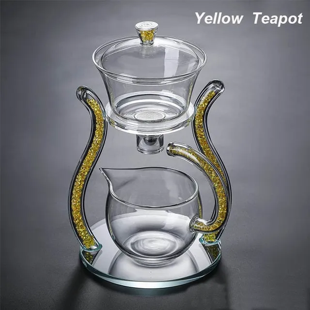 Crystal Glass Fancy Magnetic Tea Infuser