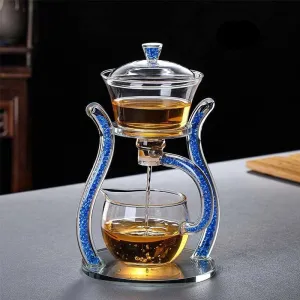 Crystal Glass Fancy Magnetic Tea Infuser