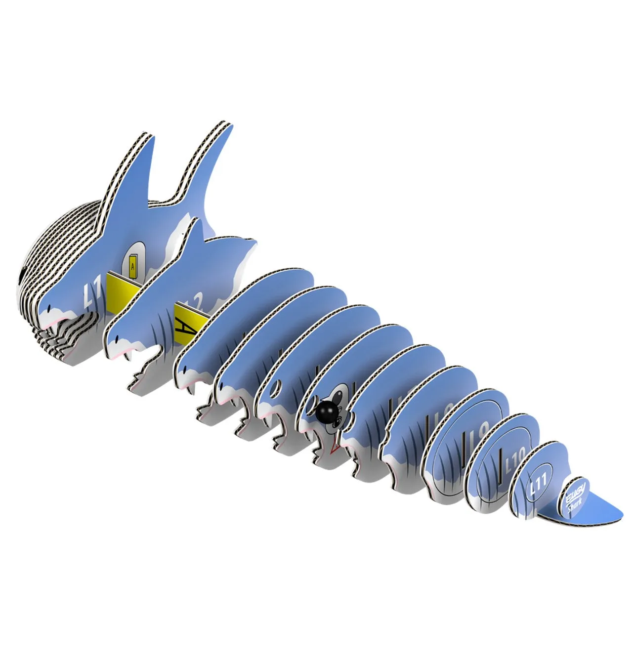 EUGY Shark 3D Puzzle