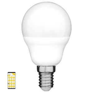 Fancy Round Ikuü Smart Zigbee E14 LED Globe