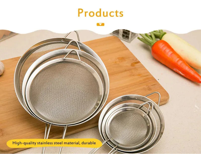 Fine Mesh Stainless Steel Strainer