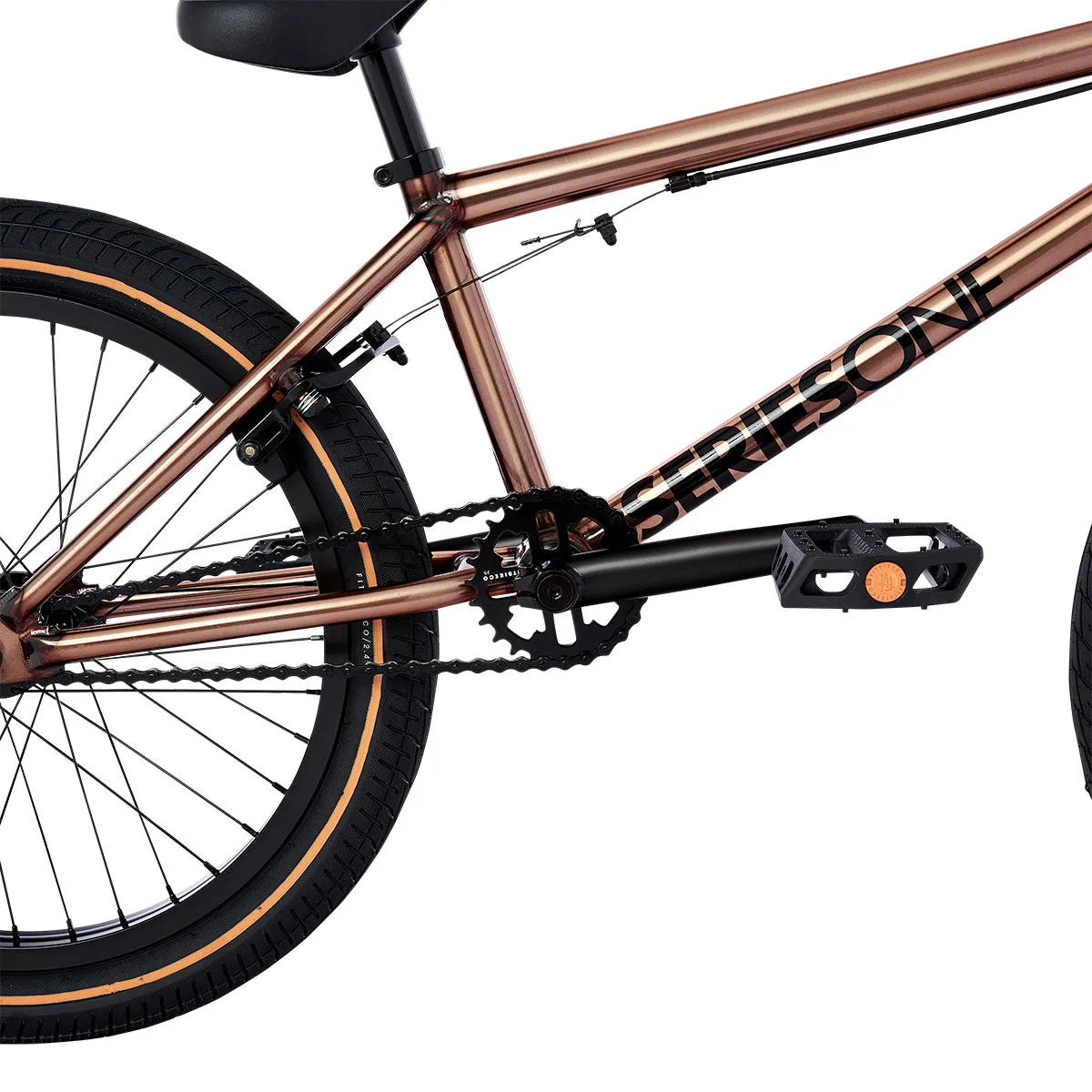 Fit 2021 Series One LG 20.75" Complete BMX Bike - Trans Gold