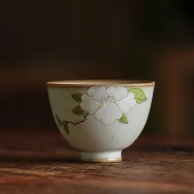 Gohobi Hand-painted Classic Floral Tea Cup