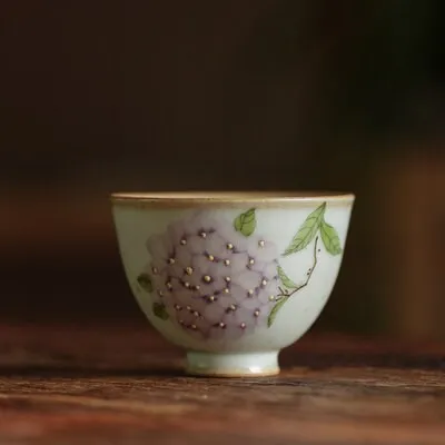 Gohobi Hand-painted Classic Floral Tea Cup