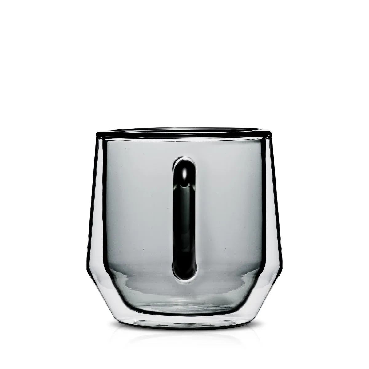 Hearth Double Wall Glass Mug (6oz/175ml) - Set of 2