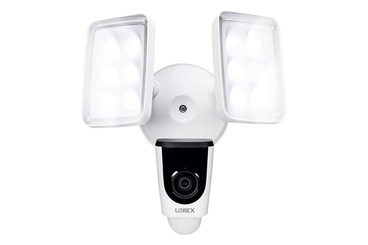 Home Monitoring Kit featuring Wi-Fi Floodlight Camera and 1080p HD Video Doorbell