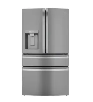 Kenmore Elite 72795 29.5 cu. ft. 4-Door French Door Refrigerator with Internal Cameras - Thawing Drawer - Finger Print Resistant Stainless Steel