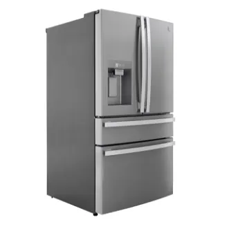 Kenmore Elite 72795 29.5 cu. ft. 4-Door French Door Refrigerator with Internal Cameras - Thawing Drawer - Finger Print Resistant Stainless Steel