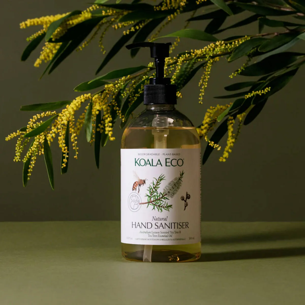 Koala Eco Lemon Scented Tea Tree Hand Sanitiser 500ml