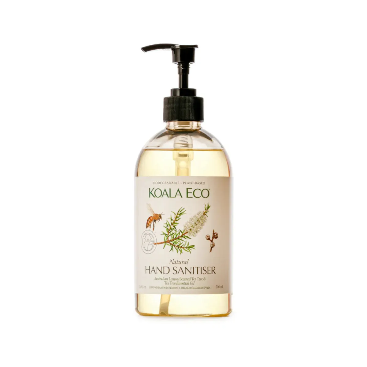 Koala Eco Lemon Scented Tea Tree Hand Sanitiser 500ml