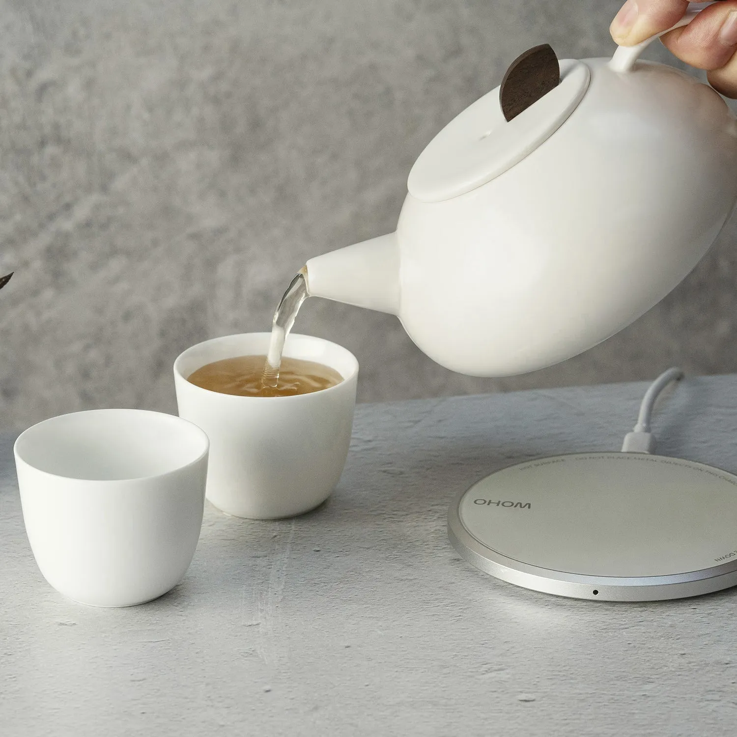 Leiph Self-Heating Teapot Set