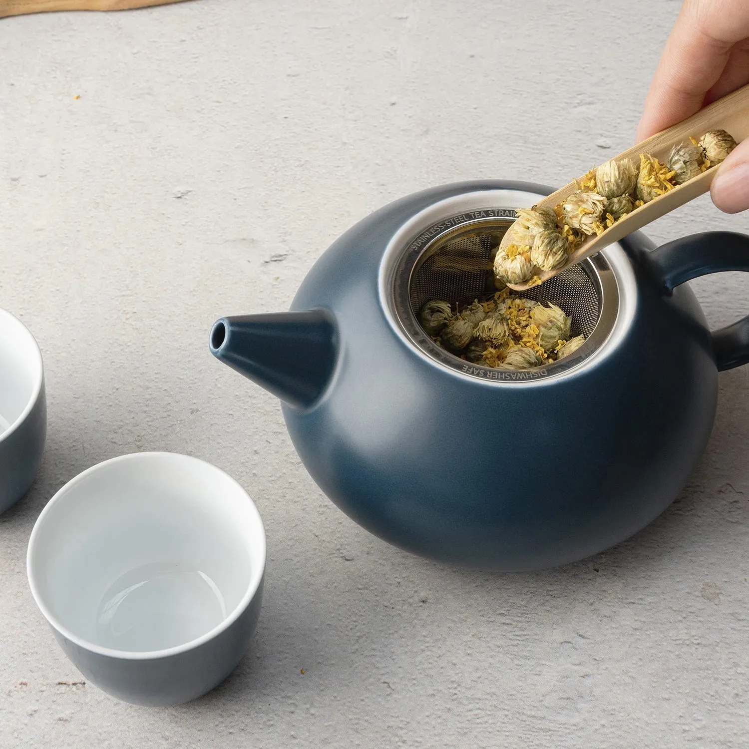 Leiph Self-Heating Teapot Set