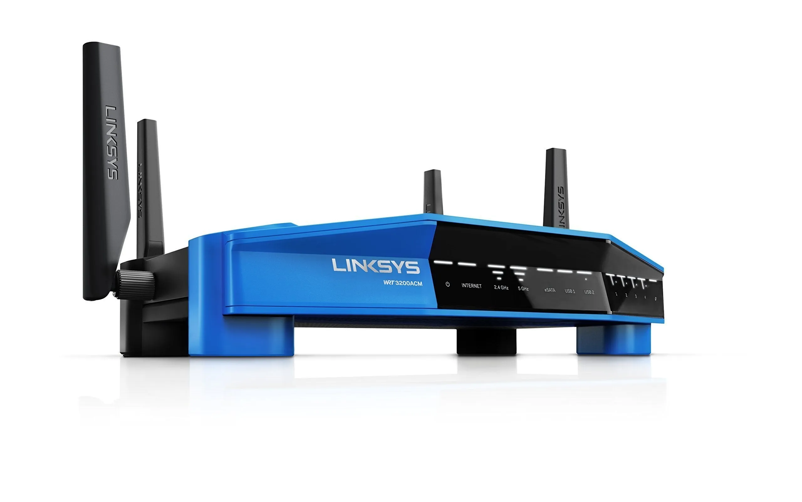 Linksys WRT AC3200 Open Source Dual-Band Gigabit Smart Wireless Router with MU-MIMO, Tri-Stream 160 (WRT3200ACM)