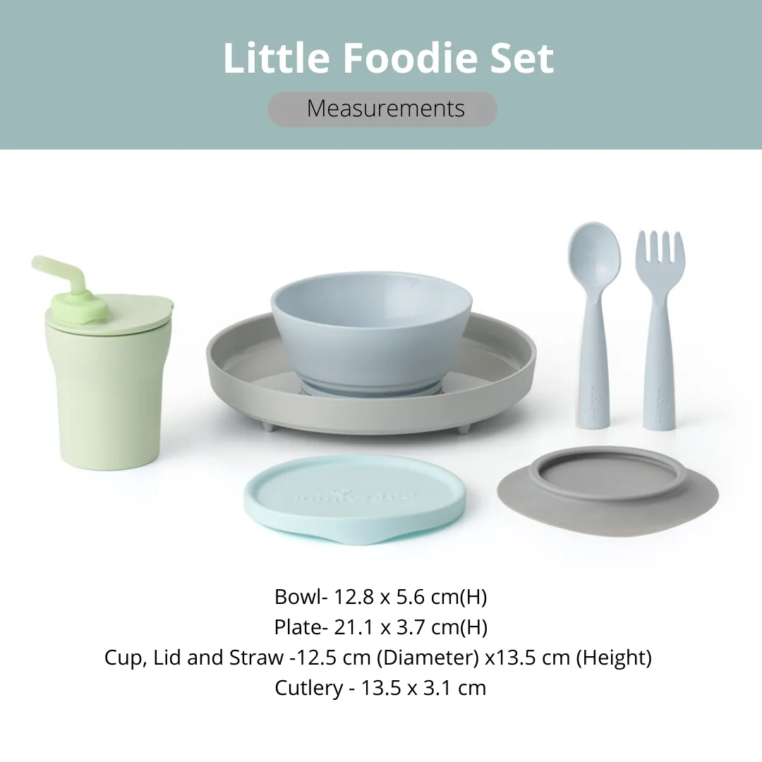 Little Foodie All-in-one Feeding Set Little Hipster