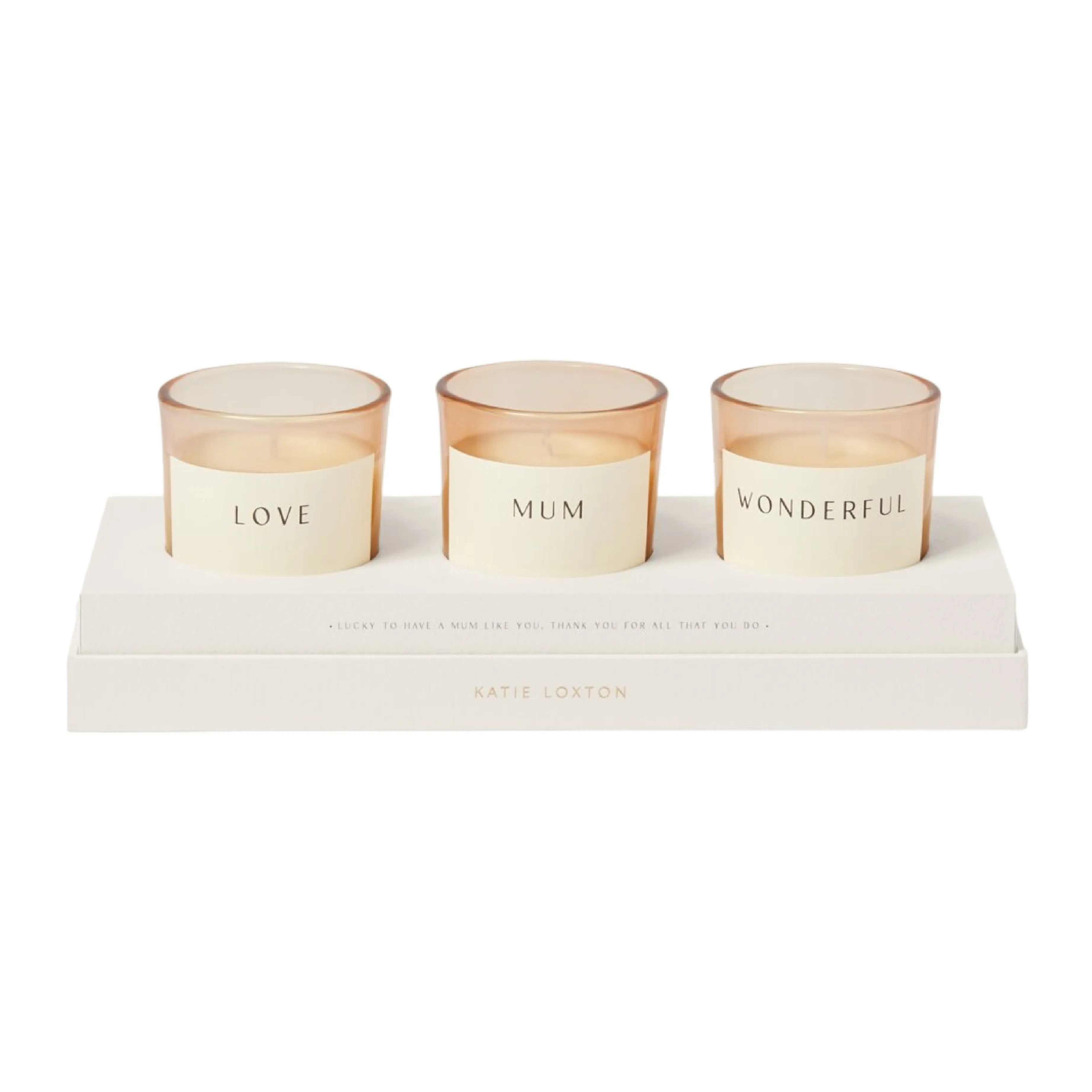 'Mum' Votives | Set of 3