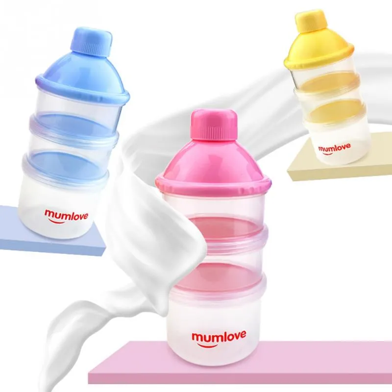 MUMLOVE 3 Layer Milk Powder Container