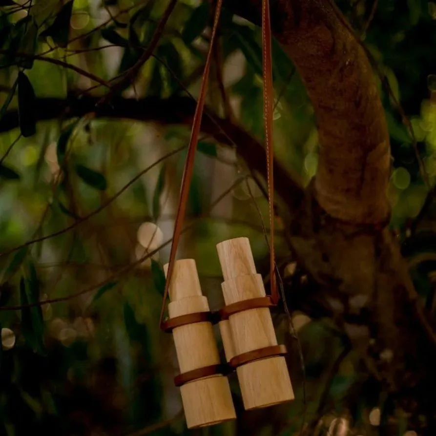 Natural Wooden Binoculars