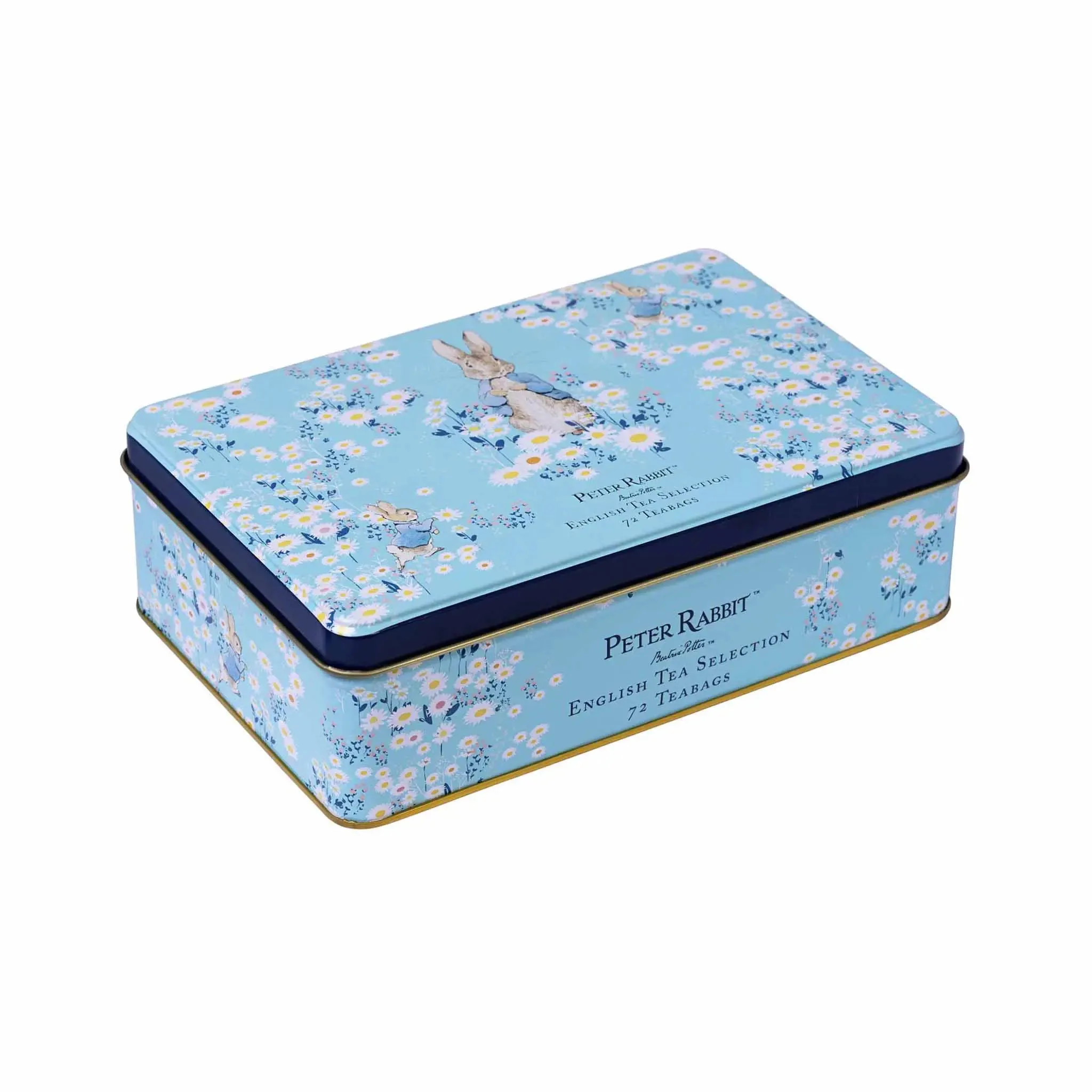 Peter Rabbit 'Daisies' Tea Tin & Caddy Bundle