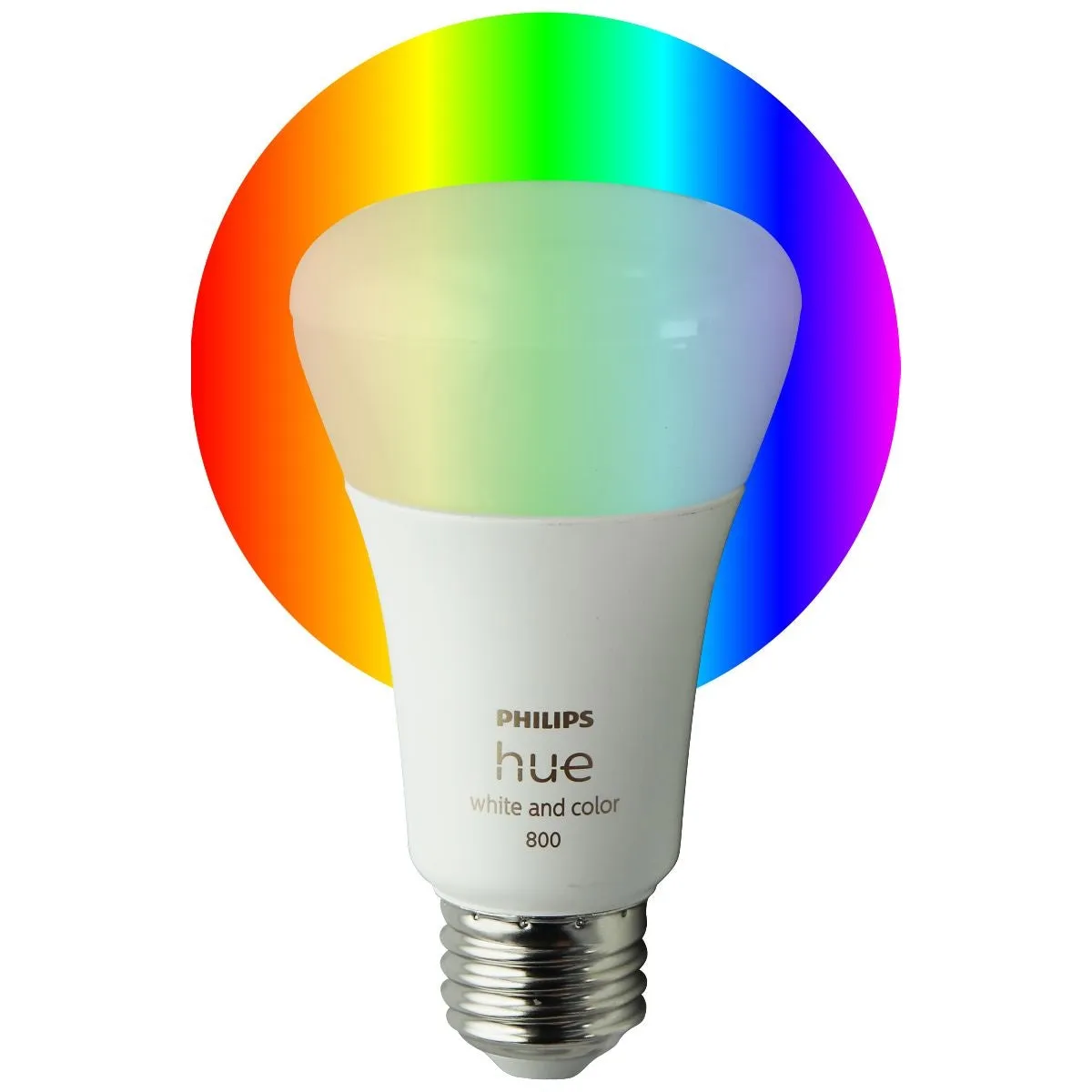 Philips Hue A19 LED Smart Bulb Starter Kit with 4 A19 Bulbs and 1 Hue Hub