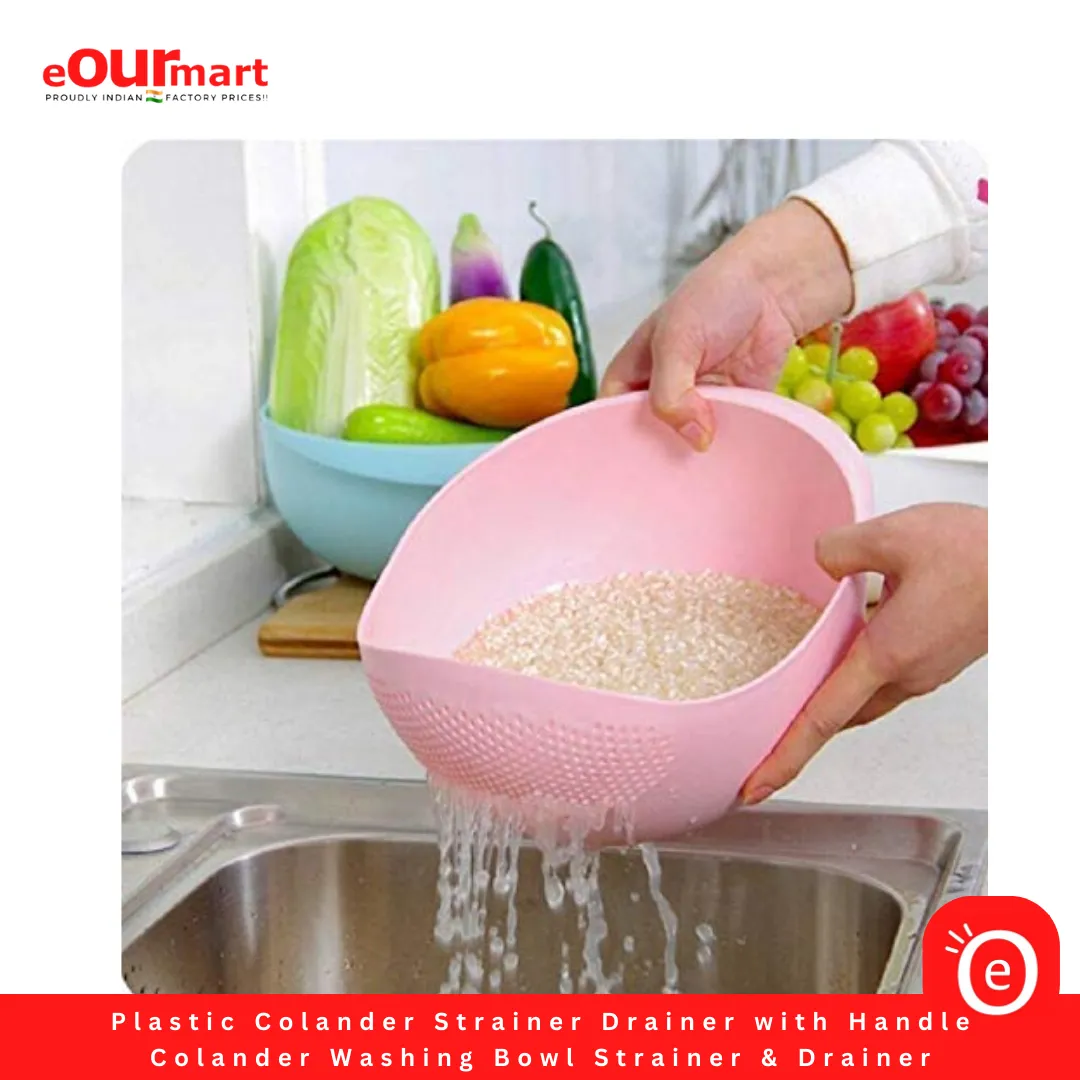 Plastic Colander Strainer Drainer with Handle | Perfect Product For Storing and Straining