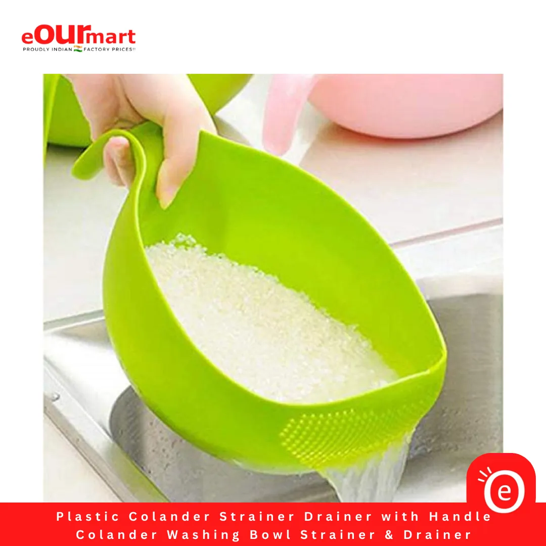 Plastic Colander Strainer Drainer with Handle | Perfect Product For Storing and Straining