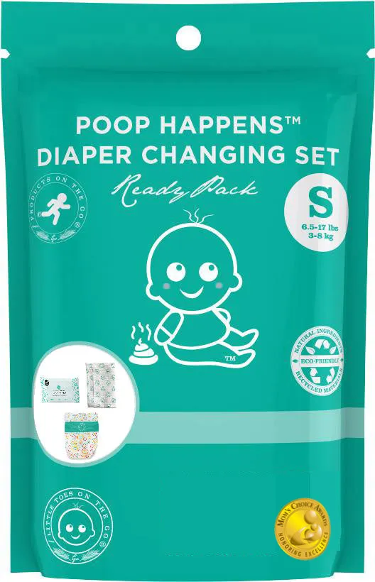 Poop Happens  One Complete Diaper Change Set