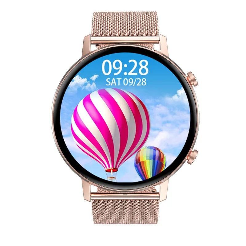 Smart Watch 1.3-Inch Full Touch IPs round Screen Monitoring Heart Rate Blood Pressure Blood Oxygen