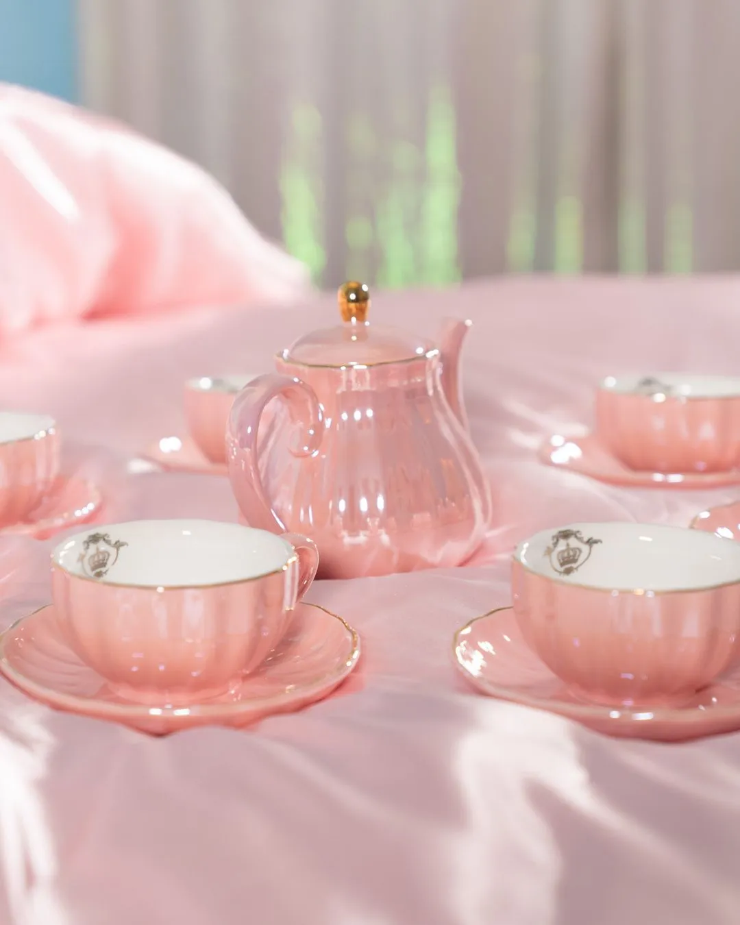 Elegant Spill-Proof Tea Set - Perfect for Tea Lovers