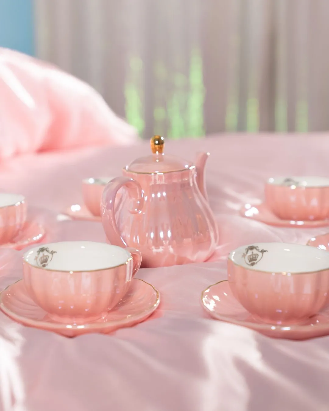 Elegant Spill-Proof Tea Set - Perfect for Tea Lovers