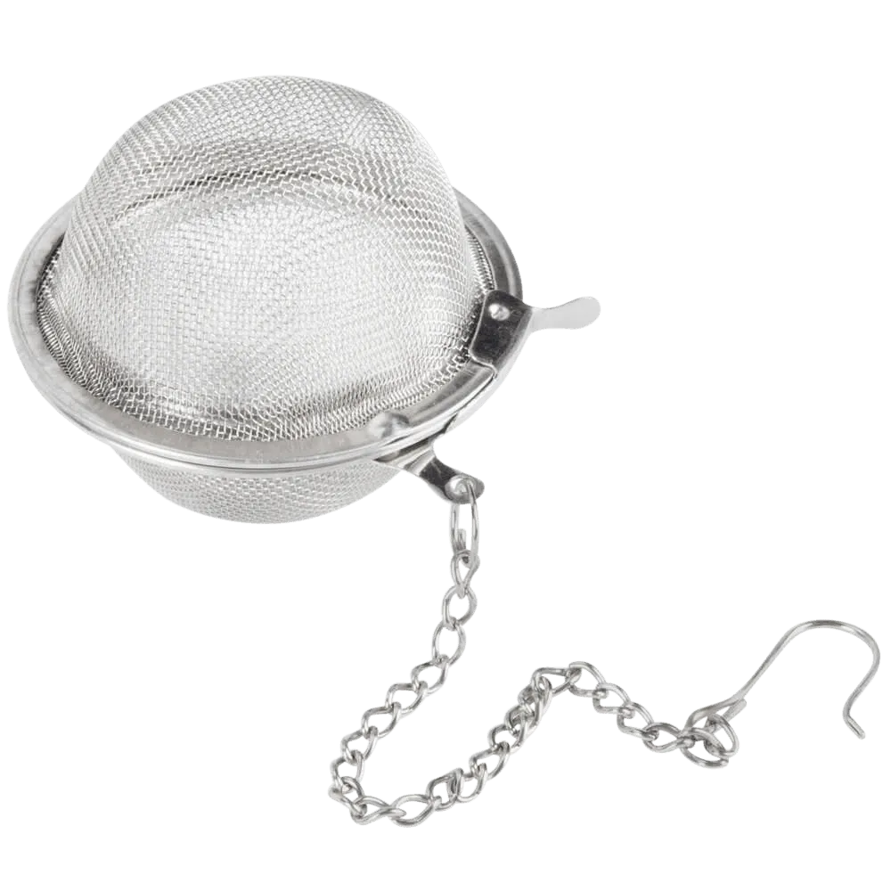 Stainless Steel Tea Ball Infuser w/ Chain