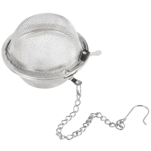 Stainless Steel Tea Ball Infuser w/ Chain