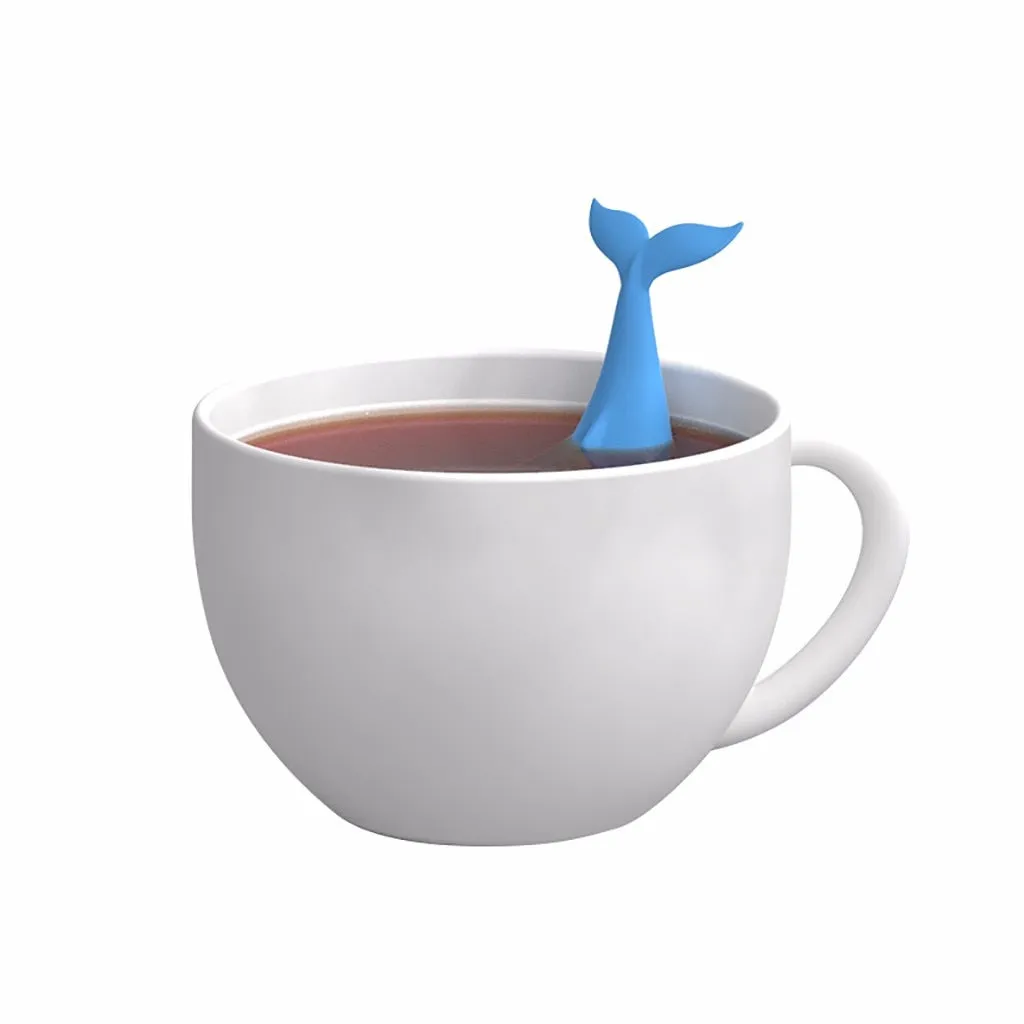 Tea Infuser: Silicone Whale shape